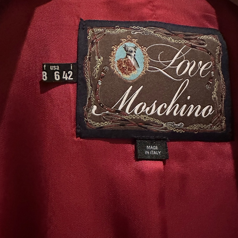 Vintage Moschino Blazer Size 6 - Picture 3 of 4